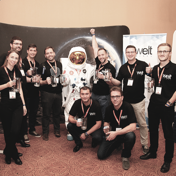 WeltPixel Team at Meet Magento