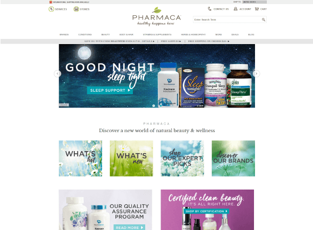 Pharmaca Home Page