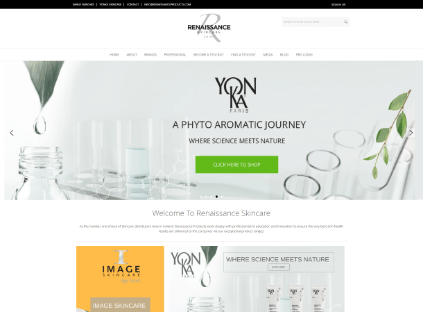 Renaissance Skincare Home Page