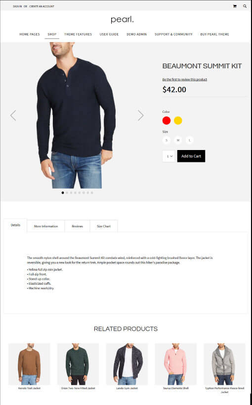 Magento Product Page V3