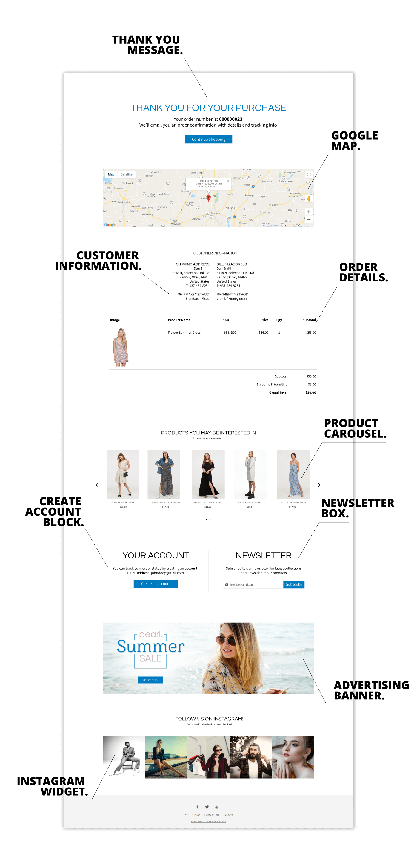 - order page - すじこ Magento 2 Order tracking extension & SMS Notification