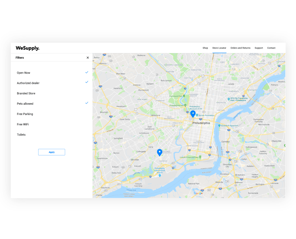 Magento 2 Order Tracking and SMS Notification GIF illustrating various branded tracking pages.